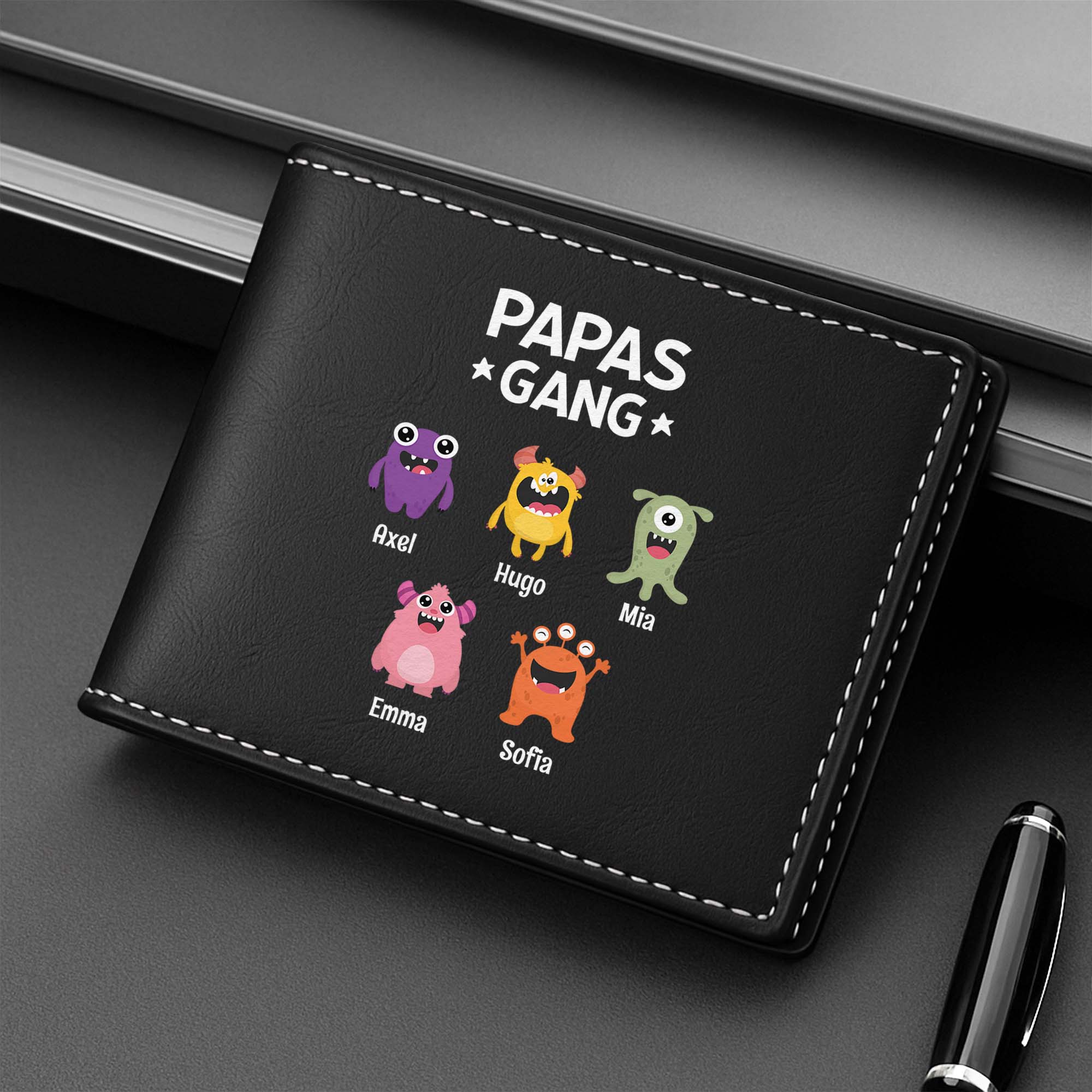 0795JGE2 papas gang monster geldborse herren personalisiert_ 0795JTQ8B