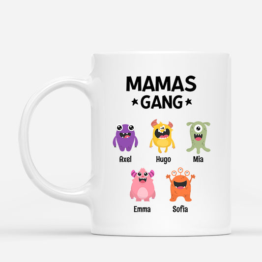 0795MGE1 Personalisierte Geschenke Tasse Kinder Mama Oma