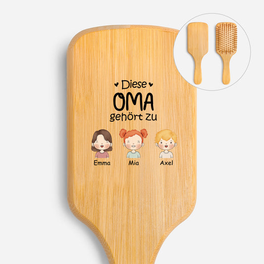 0827AGE1 diese mama gehort zu uv druck bambus haarburste personalisiert mama  oma 0827aq6v5a_2