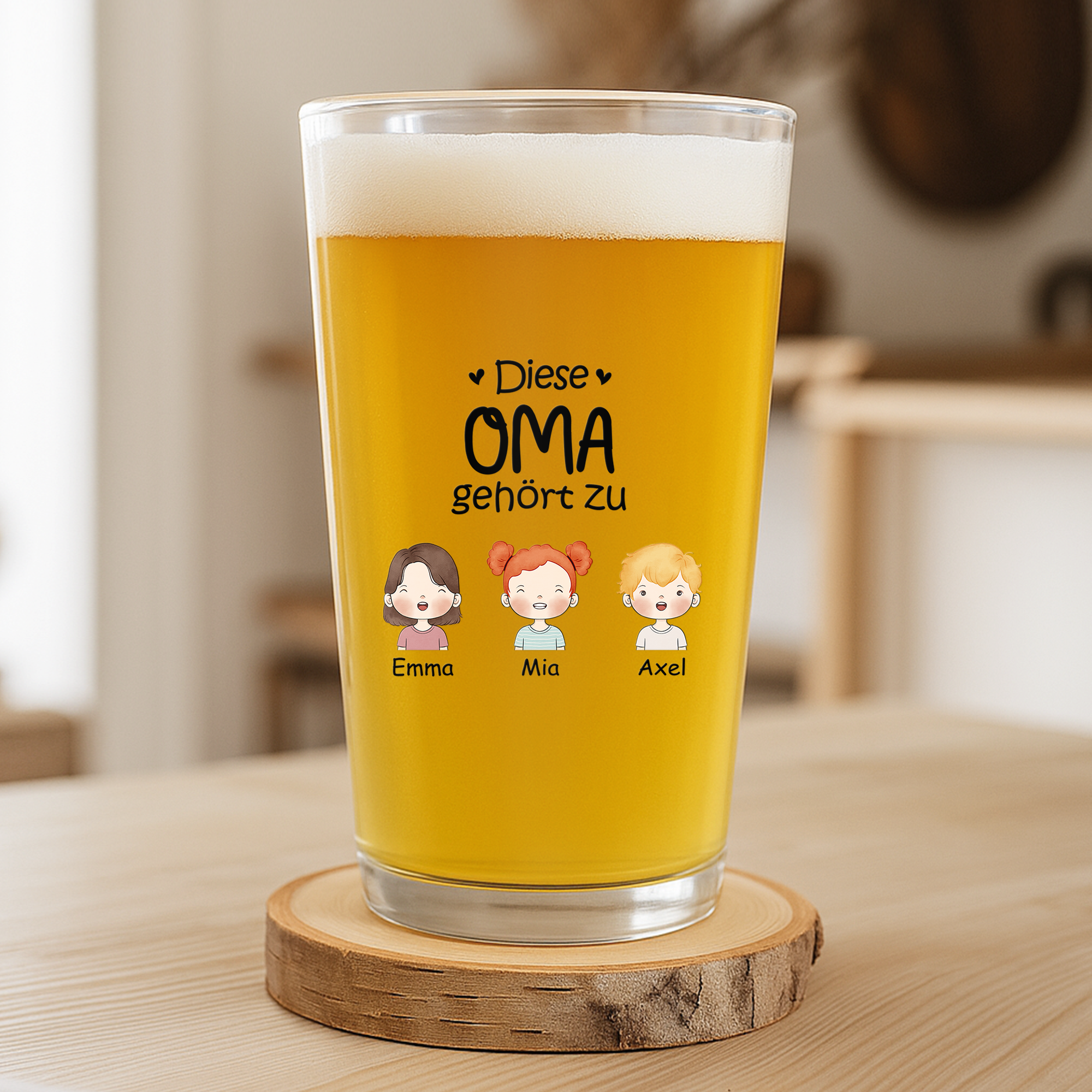 0827IGE2 dieser papa gehort zu kinder personalisiertes bierglas_ papa 0827I8N8B