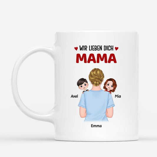 0830AGE1 Personalisierte Geschenke T Shirt Kinder Enkel Mama Oma