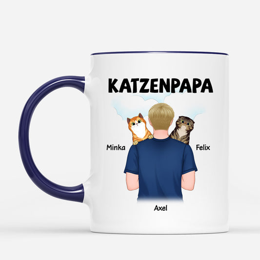 0834MGE2 Personalisierte Geschenke Tasse Katzen Katzenbesitzer Katzenpapa_09314c8e eb4d 4ca9 b3e9 8246ab3f8127