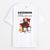 Katzenvater - Personalisierte Geschenke | T-Shirt für Katzenbesitzer