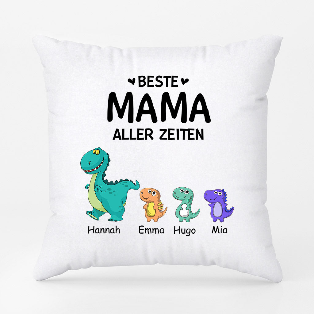Beste Mama Aller Zeiten - Personalisierte Geschenke | Kissen für Mama/Oma