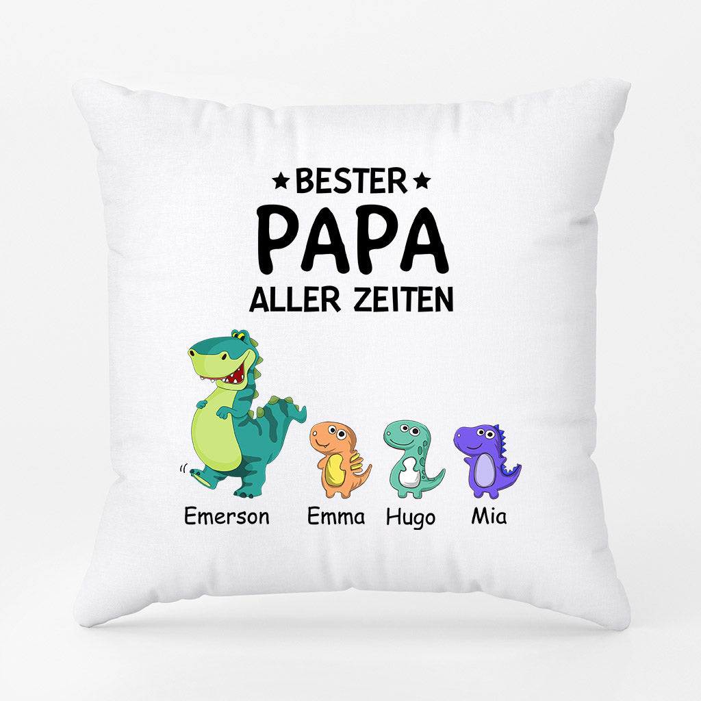 Bester Papa Aller Zeiten - Personalisierte Geschenke | Kissen für Papa/Opa