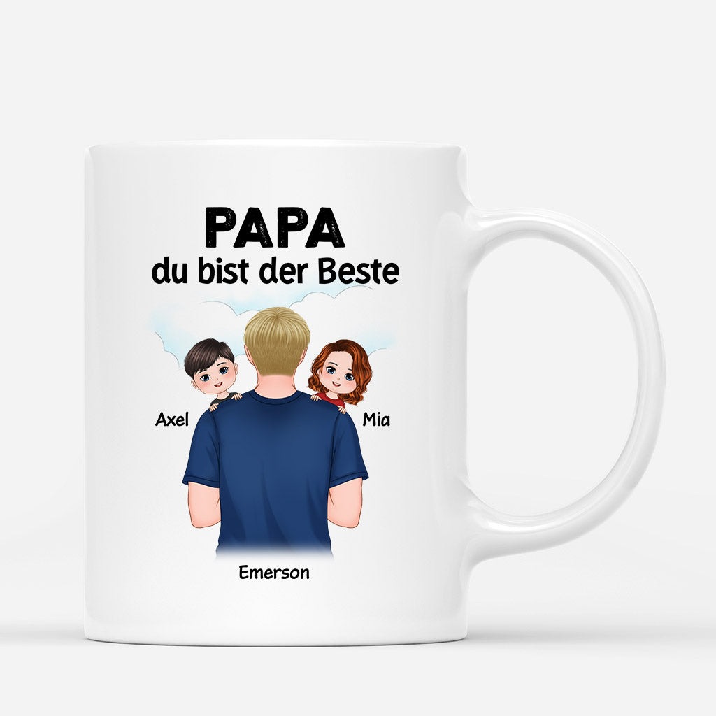 Du Bist Der Beste - Personalisierte Geschenke | Tasse für Papa/Opa