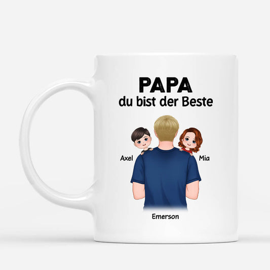0926MGE1 Personalisierte Geschenke Tasse Kinder Enkelkinder Papa Opa_711261a7 05b1 4a17 932b a5e643c430ef