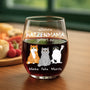 0938IGE2 dieser katzenpapa gehort zu _personalisiertes weinglas ohne stiel katzen lustig 0938I8T8D