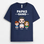 0951AGE1 personalisiertes papas bande t shirt