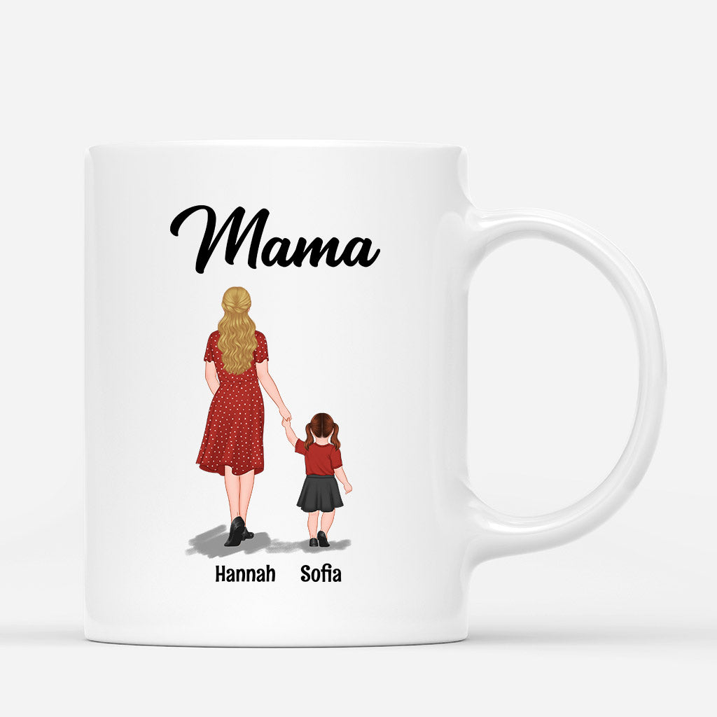 Mama Kinder - Personalisierte Geschenke | Tasse für Mama/Oma