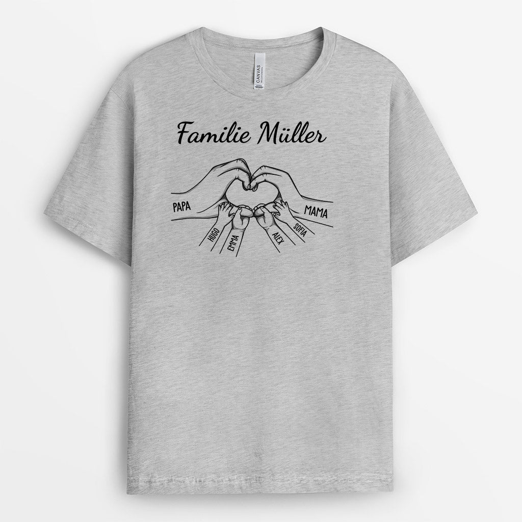 Die Familie - Personalisierte Geschenke | T-Shirt für Familie