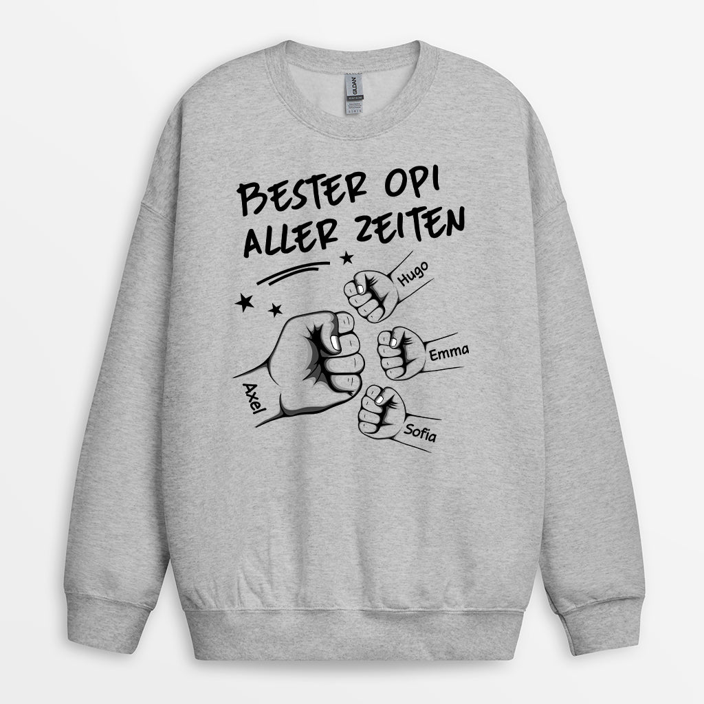 1006AGE2 Personalisierte Geschenke T Shirt Kinder Enkelkinder Papa Opa_6c313c13 91c1 496a a87b 29522d9fd791