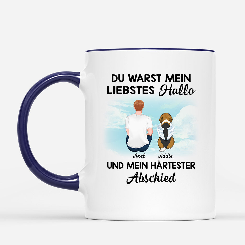 1028MGE2 Personalisierte Geschenke Tasse Hunde Hundeliebhaber Hundebesitzer