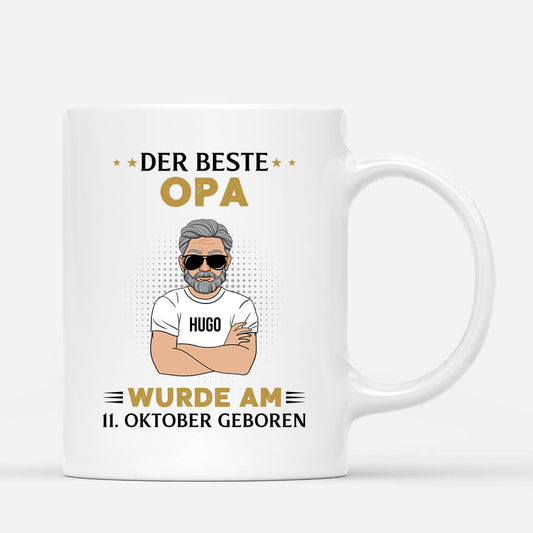 1041MGE1 Personalisierte Geschenke Tasse Geburtstag Papa Opa