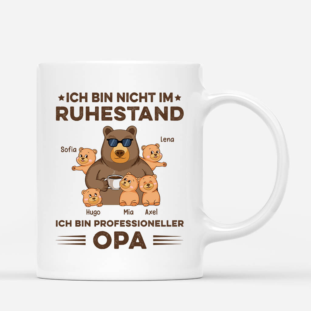 Ich Bin Professioneller Opa - Personalisierte Geschenke | T-Shirt für Papa/Opa