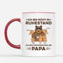 1044MGE2 Personalisierte Geschenke Tasse Bar Mama Oma Papa Opa