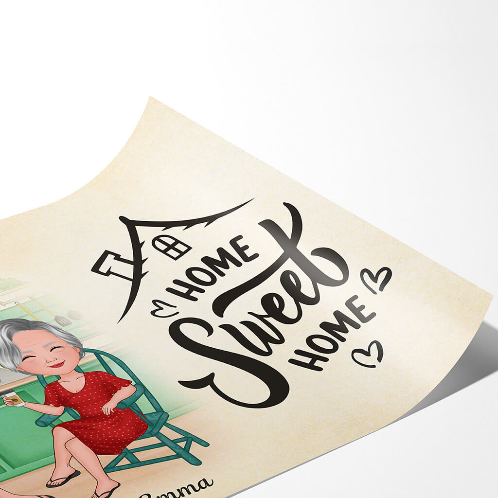 1077SGE2 Personalisierte Geschenke Fussmatte Herzen Paare