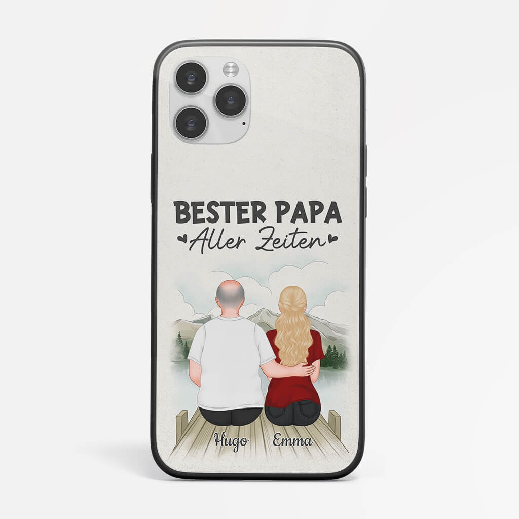 Personalisierte Bester Opa Papa Iphone 14 Handyhülle