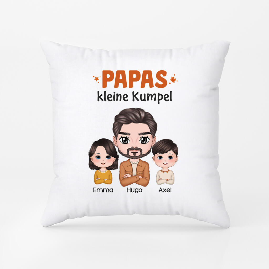 Personalisiertes Papas Süße Kleine Kumpel Kissen