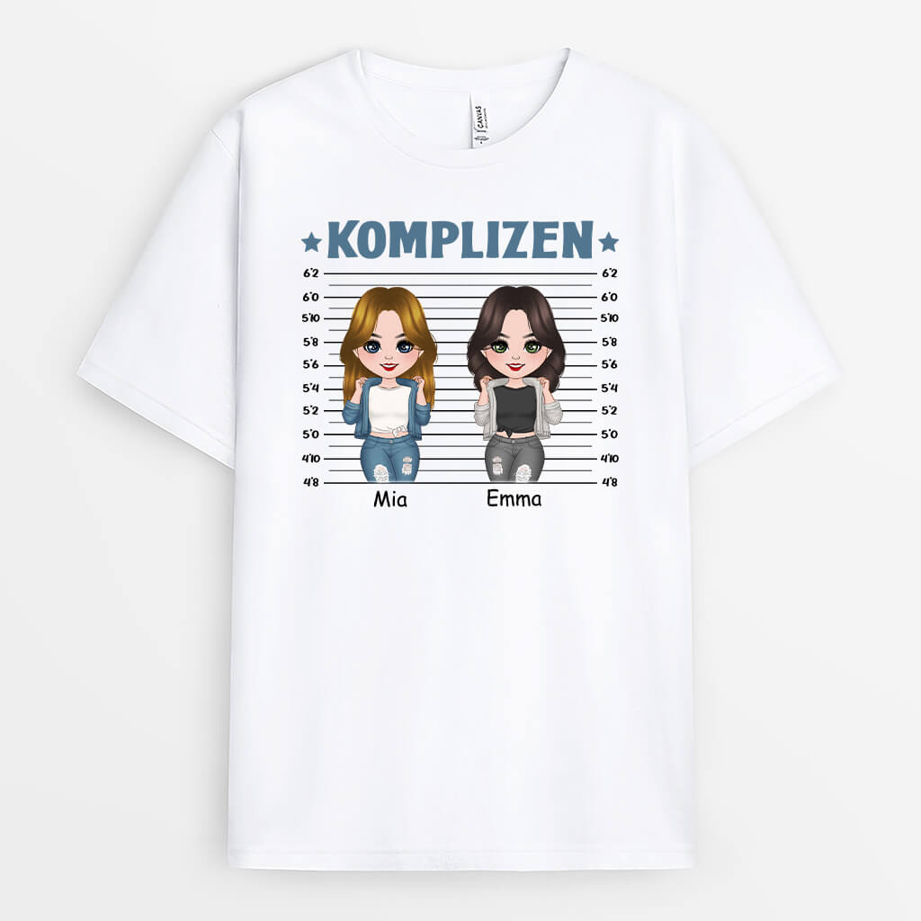 Personalisiertes Tolle Komplizen T-shirt