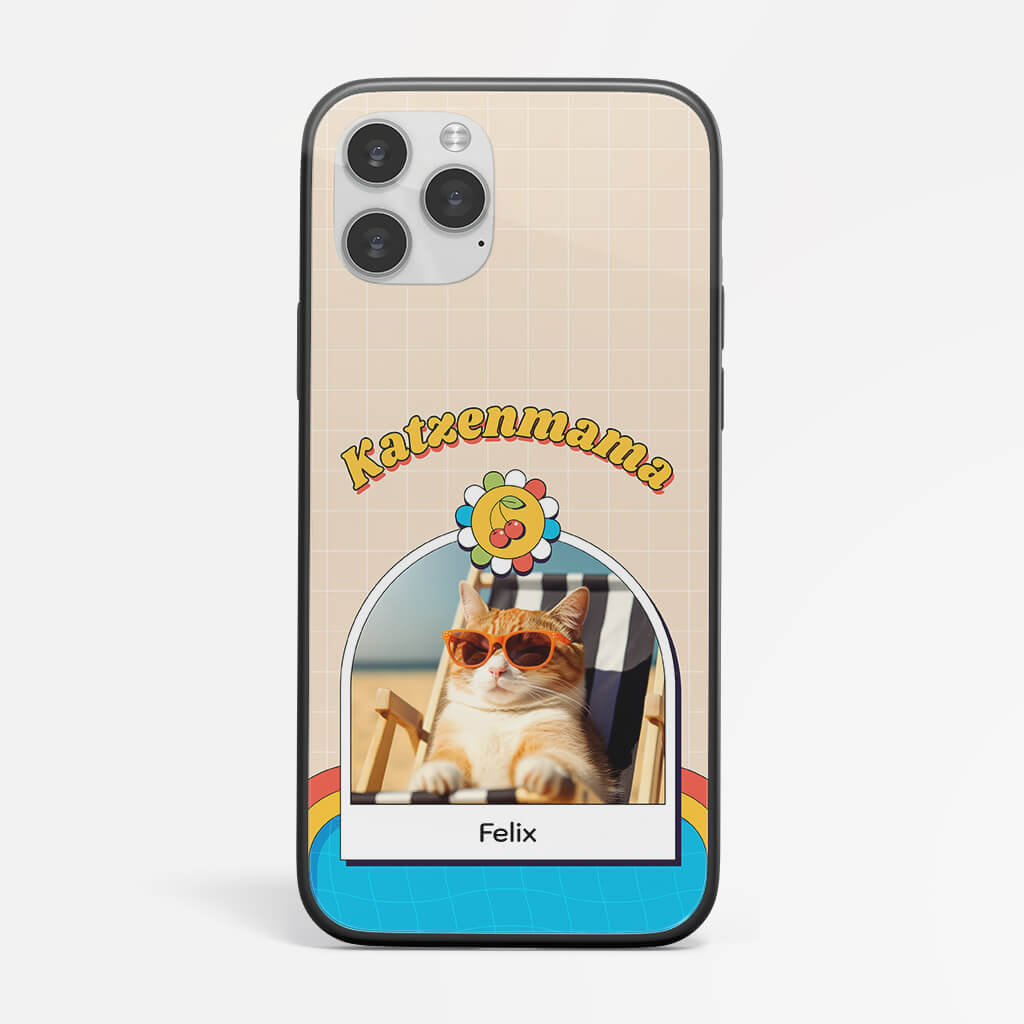 Katzenmama Toll Iphone 14 - Personalisierte Geschenke | Handyhülle für Katzenliebhaber