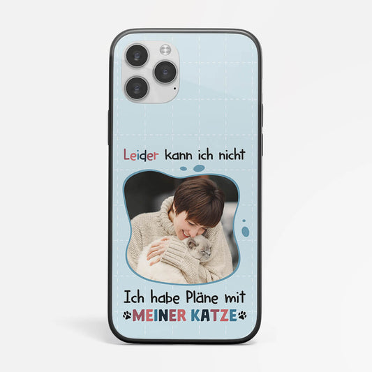 1266FGE1 personalisierte ich habe plane mit katze iphone 11 handyhulle