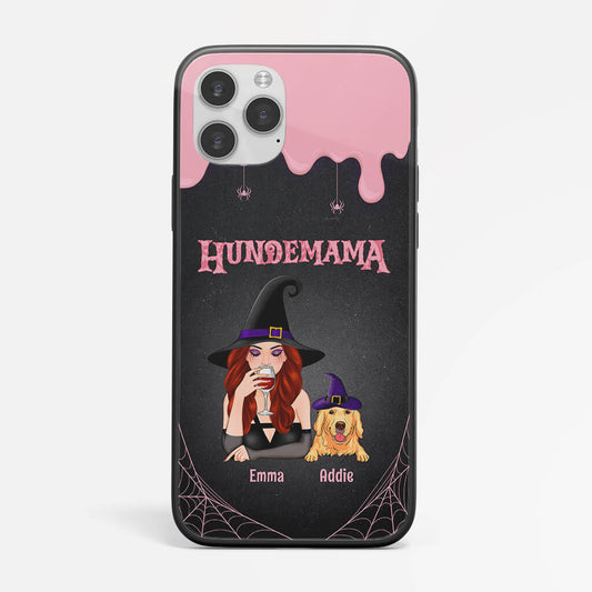 1313FGE1 personalisierte hundemama halloween iphone 11 handyhulle