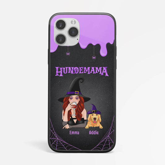 1313FGE2 personalisierte hundemama halloween iphone 11 handyhulle