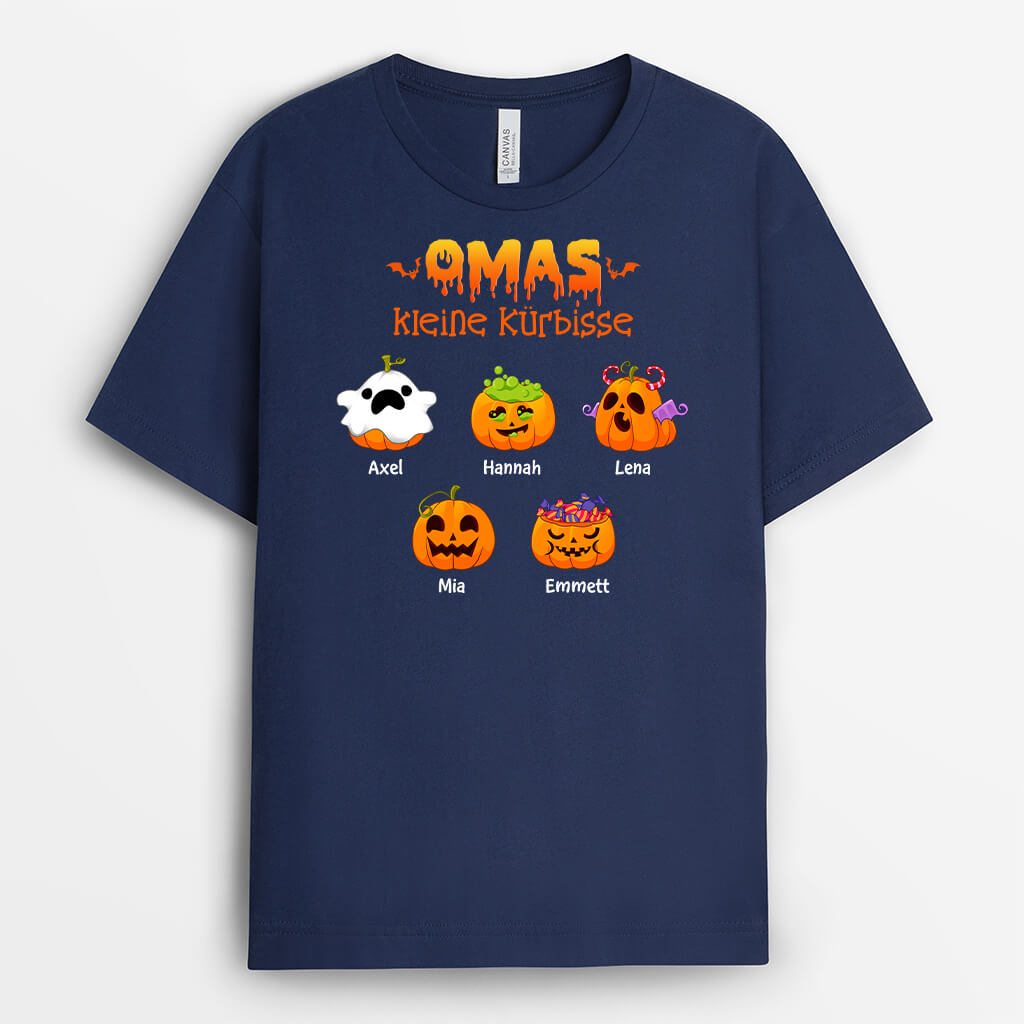 1318AGE2 personalisiertes mamas kleine susse kurbisse  halloween t shirt