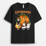 1328AGE2 personalisiertes hundemama kurbis halloween t shirt