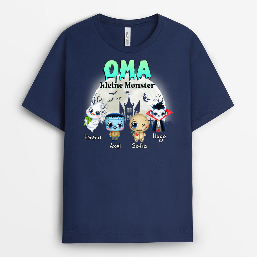 Omas kleine Monster - Personalisiertes Geschenk | T-shirts für Oma