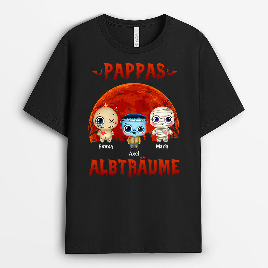 Opas Albtraum - Personalisiertes Geschenk | T-shirt für Opas