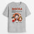 Papa Dracula - Personalisiertes Geschenk | T-shirt für Papas