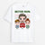 Bester Papa Aller Zeiten Weihnachten - Personalisiertes Geschenk | T-shirt für Papas