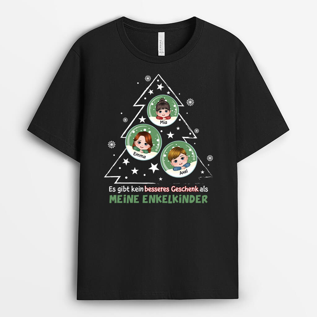 Es Gibt Kein Besseres Geschenk Als Meine Enkelkinder - Personalisiertes Geschenk | T-shirt für Großeltern
