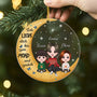 1409OGE2 personalisiertes oma und enkel auf dem mond weihnachten ornament_147d53e5 e5bd 4a25 927c c689472e7beb