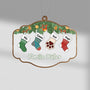 1414OGE1 personalisiertes die familie zu weihnachten ornament