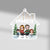 Die Familie Im Wald Weihnachten - Personalisiertes Geschenk | Ornament für die Familie