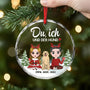 1423OGE2 du ich und die hunde weihnachtsschmuck personalisiert_ glas paar 1423OKU0C_94ac43f2 cef2 4d84 aba8 7fad37717b81