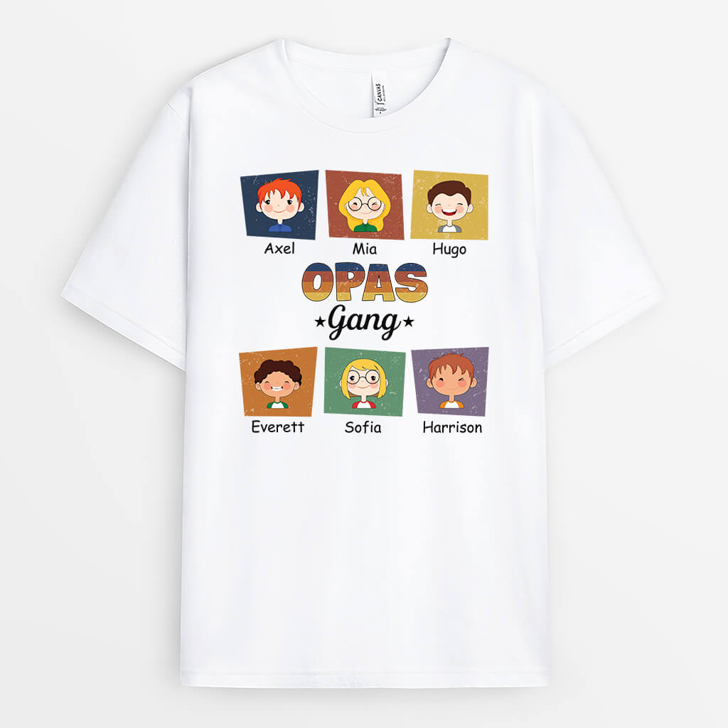 Opas Süße Gang - Personalisiertes Geschenk | T-shirt für Opas