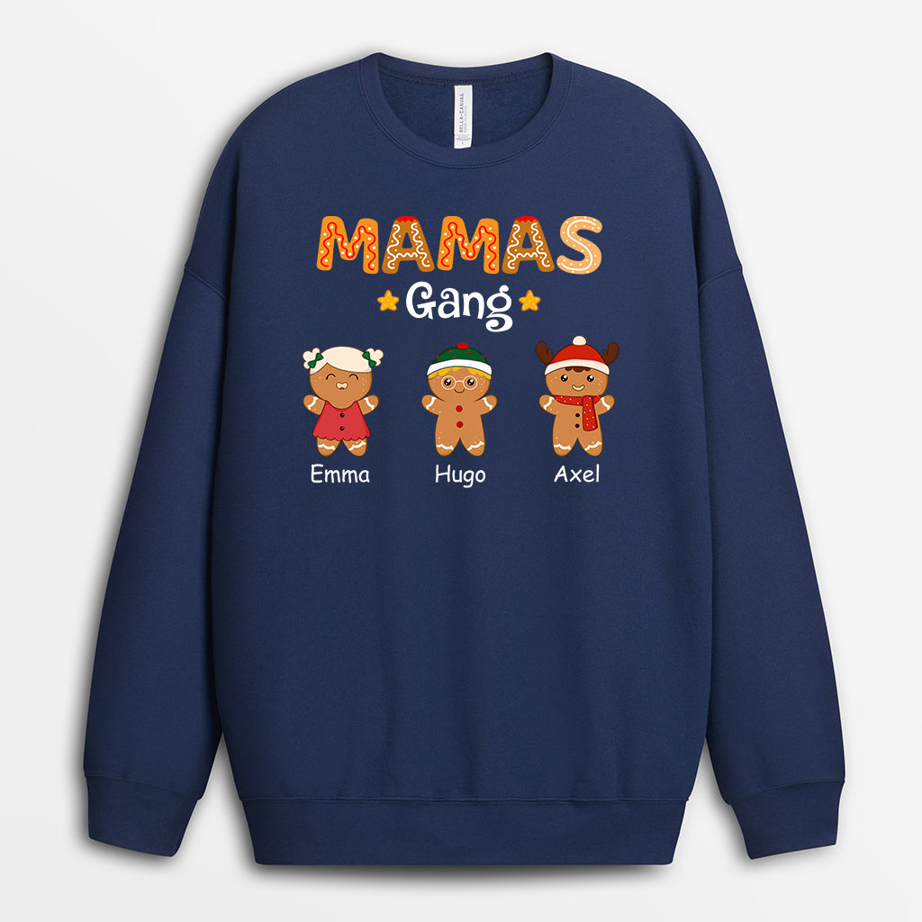 1460WGE2 papas mamas gang lebkuchenmann personalisierte sweatshirts_ mama papa weihnachten 1460W2L7B