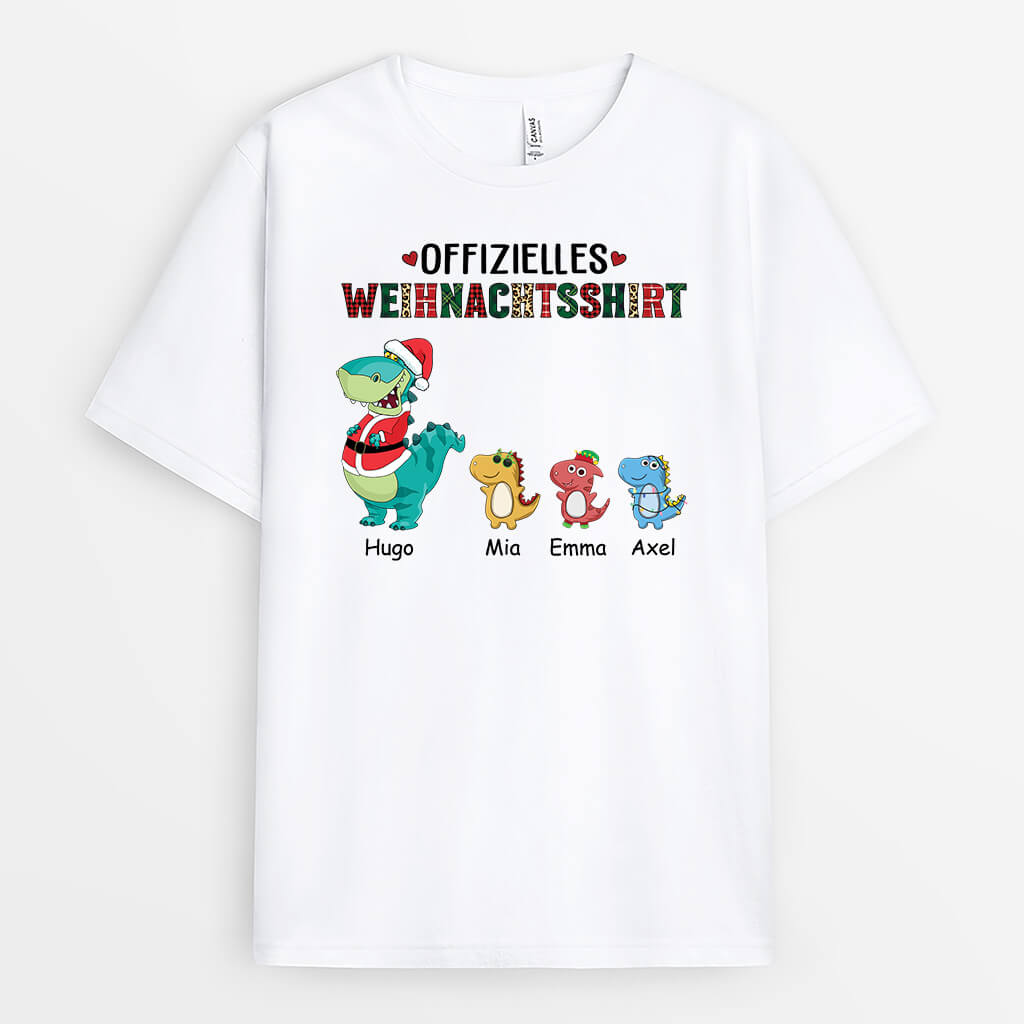 Offizielles Weihnachtsshirt - Personalisiertes Geschenk | T-shirt für die Familie