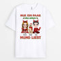 1471AGE1 personalisiertes nur ein paar das seine hunde liebt zu weihnachten t shirt_84f34840 d24b 4f5f 9085 6586885823a0