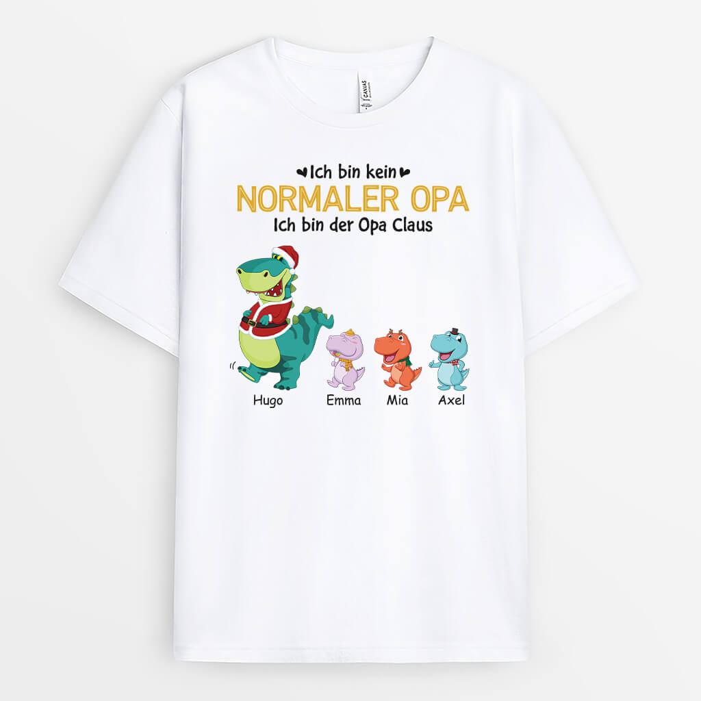 Ich Bin Kein Normaler Vater Ich Bin Der Papa Claus - Personalisiertes Geschenk | T-shirt für Papas