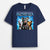 Hundemama Hundepapa Mit Blitz Und Donner - Personalisiertes Geschenk | T-shirt für Hundeliebhaber