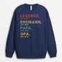 1503AGE2 personalisiertes legende ehemann papa und opa seit t shirt 1503a3e5b