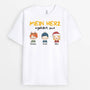 1505AGE2 personalisiertes mein herz gehort zu t shirt