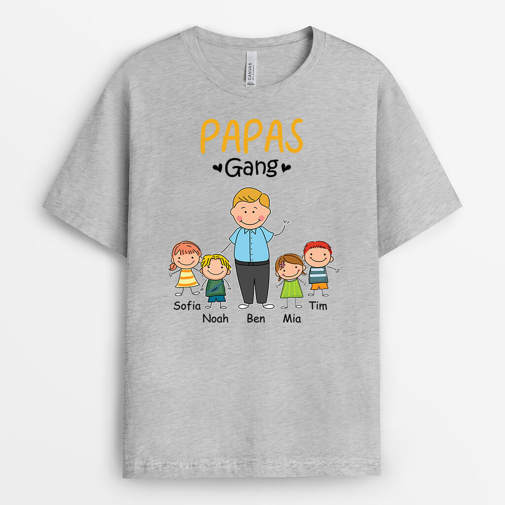 Opas Bande - Personalisiertes Geschenk | T-shirt für Opa