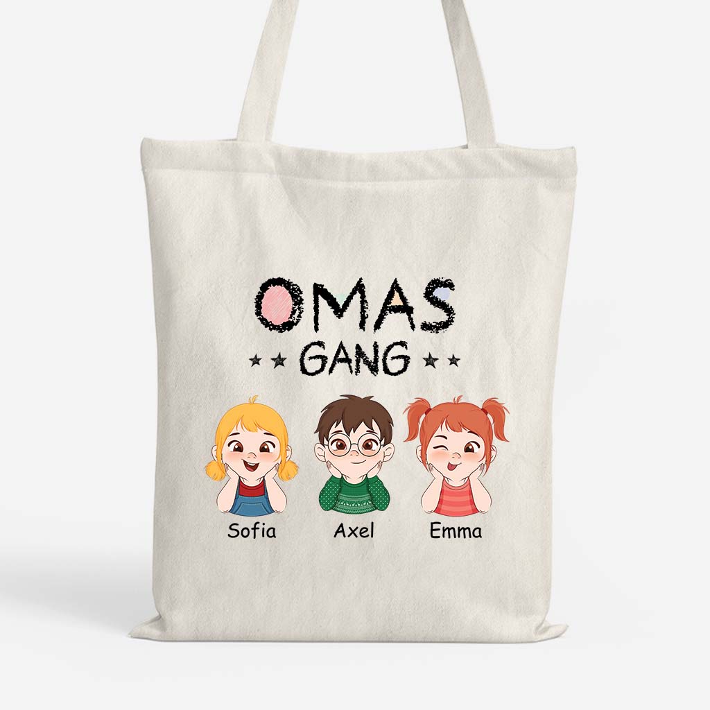 Mamas/Omas Bande - Personalisiertes Geschenk | Tragetasche für Frauen