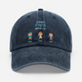 1551AGE1 dieser papa gehort zu personalisiertes geschenk  washed cap papa mama strichmann 1551aj3k5b